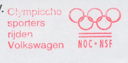 Meter Top Cut Netherlands 1997 Dutch Olympic Committee - Olympic Athletes Drive Volkswagen - Sonstige & Ohne Zuordnung