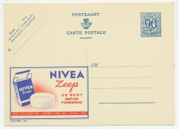Publibel - Postal Stationery Belgium 1951 Soap - Nivea - Andere & Zonder Classificatie