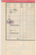 Vrachtbrief / Spoorwegzegel H.IJ.S.M. Roosendaal - Belgie 1919 - Sin Clasificación