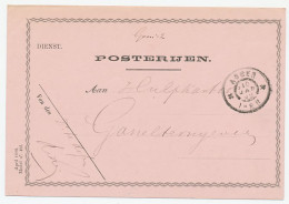 Dienst Posterijen Assen - Gaselternijveen 1899 - Brievenbus - Unclassified