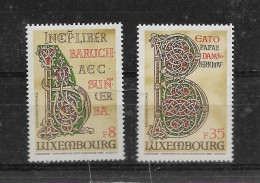 LUXEMBOURG   1026/27  **    NEUFS SANS CHARNIERE - Unused Stamps