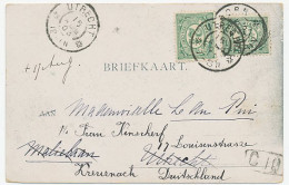 Em. Vurtheim Doorn - Utrecht 1903 - Bijgefrankeerd - Duitsland - Ohne Zuordnung