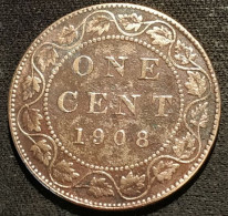 CANADA - 1 CENT 1908 - KM 8 - Edouard VII - Canada