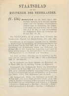 Staatsblad 1929 : Autobusdienst Nieuwaal - S Hertogenbosch Enz - Documents Historiques