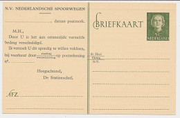 Spoorwegbriefkaart G. NS300 K - Material Postal