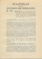 Staatsblad 1934 : Autobusdienst Haarlem - Bloemendaal Enz. - Historical Documents