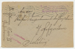 Military Service Cover / Postmark Austria 1916 Reserve Hospital - Surgical Department - Military Care - WWI - Other & Unclassified
