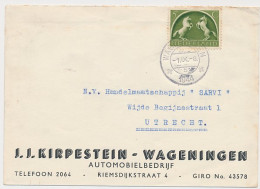 Firma Briefkaart Wageningen 1944 - Automobielbedrijf - Ohne Zuordnung