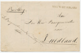 Naamstempel Nieuw - Beyerland - Heenvliet 1865 - Lettres & Documents