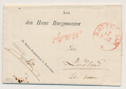Rotterdam - Zuidland 1829 - Na Posttijd - ...-1852 Prephilately
