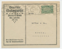 Illustrated Cover Deutsches Reich / Germany 1923 Chalcography - Copperplate Engraving - Other & Unclassified