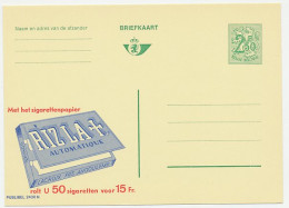 Publibel - Postal Stationery Belgium 1970 Cigarette Paper - Rolling Tobacco - Tobacco