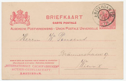 Grootrondstempel Amsterdam 12 - 1908 - Unclassified