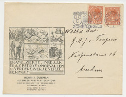 Firma Envelop Amsterdam 1936 - Brand / Ziekte / Glas / Ongeval - Unclassified