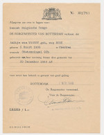 Gemeente Leges F 1.- Rotterdam 1949 / 10 F Belgie - Fiscaux