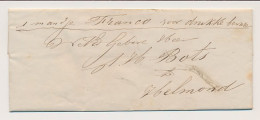 S Hertogenbosch - Helmond 1862 - Begeleidingsbrief - ...-1852 Voorlopers