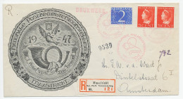 Aangetekend Maastricht 1947 - Nat. Postz. Tentoonstelling - Ohne Zuordnung