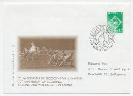 Cover / Postmark Slovenia 1996 Scouting - Andere & Zonder Classificatie