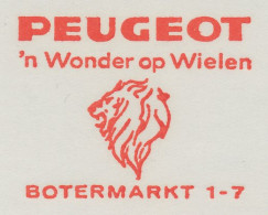 Test Meter Strip The Netherlands 1967 Car - Peugeot - Lion - Coches