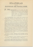 Staatsblad 1933 : Autobusdienst Coevorden - Emmen Enz.  - Documentos Históricos