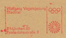 Meter Cut Germany 1972 Olympic Games Munchen 1972 - Other & Unclassified