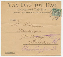 Em. Vurtheim Drukwerk Wikkel Rotterdam - Duitsland 1908 - Non Classés