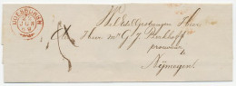Takjestempel Doesborgh 1869 - Storia Postale