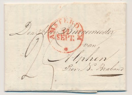 Amsterdam - Alphen 1829 - ...-1852 Préphilatélie