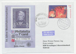 Postal Stationery / Postmark Germany 2002 Stamp Fair - Astronomy  - Andere & Zonder Classificatie