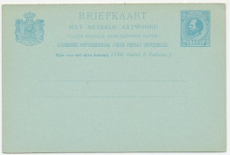 Briefkaart G. 28 - Postwaardestukken