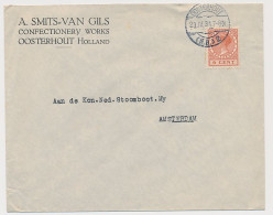 Firma Envelop Oosterhout 1931 - Confectionery Works - Ohne Zuordnung