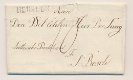 HEUSDEN - S Hertogenbosch 1826 - ...-1852 Prephilately