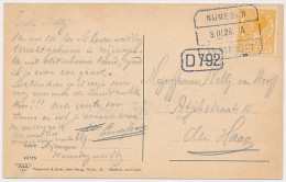 Treinblokstempel : Nijmegen - Amsterdam A 1926 ( Berg En Dal ) - Non Classés