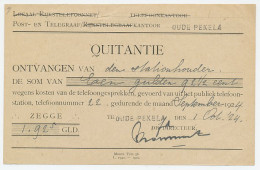 Telegraaf Kwitantie Oude Pekela 1924 - Unclassified