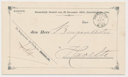 Kleinrondstempel Dwingeloo 1900 - Unclassified