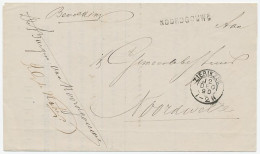 Naamstempel Noordgouwe 1890 - Cartas & Documentos