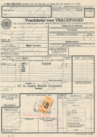 Vrachtbrief / Spoorwegzegel N.S. Gouda - Harderwijk 1940 - Ohne Zuordnung