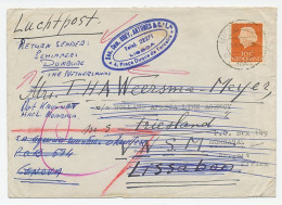 Middelburg - Mombasa B.A. 1960 - Zwerfpost - Genova - Lissabon - Unclassified