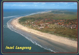 72116711 Langeoog Nordseebad Insel Fliegeraufnahme Langeoog - Langeoog