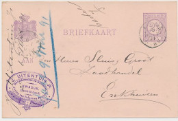 Firma Briefkaart Kwadijk 1891 - Boomkweker - Bloemist - Unclassified