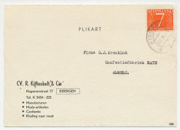 Firma Briefkaart Eibergen 1956 - Manufacturen / Kleding - Sin Clasificación