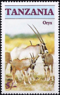 Tanzania 1986 - Mi 328 - YT 285 ( Wild Fauna : Oryx ) MNH** - Tanzanie (1964-...)