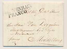 S GRAVENHAGE FRANCO - Middelburg 1826 - ...-1852 Precursores