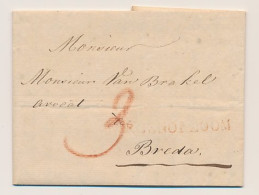 BERGEN OP ZOOM - Breda 1811 - Lakzegel - ...-1852 Voorlopers