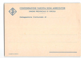 AG2861  CONFEDERAZIONE FASCISTA DEGLI AGRICOLTORI VERCELLI - Unclassified