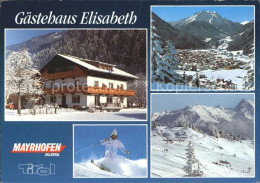 72116640 Mayrhofen Zillertal Gaestehaus Elisabeth Alpenpanorama Wintersportplatz - Sonstige & Ohne Zuordnung