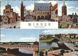 72116607 Minden Westfalen Dom Markt Marienkirche Bruecke Des Mittellandkanals Ue - Minden