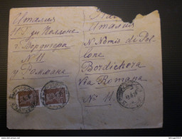 RUSSIA RUSSIE РОССИЯ STAMPS COVER 1926 RUSSIE TO ITALY RRR RIF.TAGG. (123) - Covers & Documents