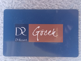 HOTEL KEYS - 2643 - TURKEY - D-RESORT GÖCEK - Hotel Keycards