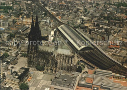 72116531 Koeln Rhein Fliegeraufnahme Dom Hauptbahnhof Roemisch-Germanisches Muse - Köln